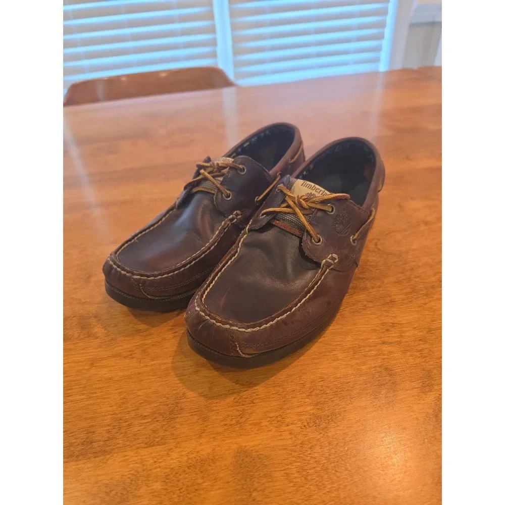 Timberland Shoes Men's 10 us leather good condition authentic